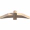 Ekena Millwork Bellingham Smooth Timber Gable Bracket, Douglas Fir, 48"W x 14"H x 5 1/2"D x 5 1/2"F, 7/12 Pitch GBW048X14X0606BEL00SDF - alternate 3